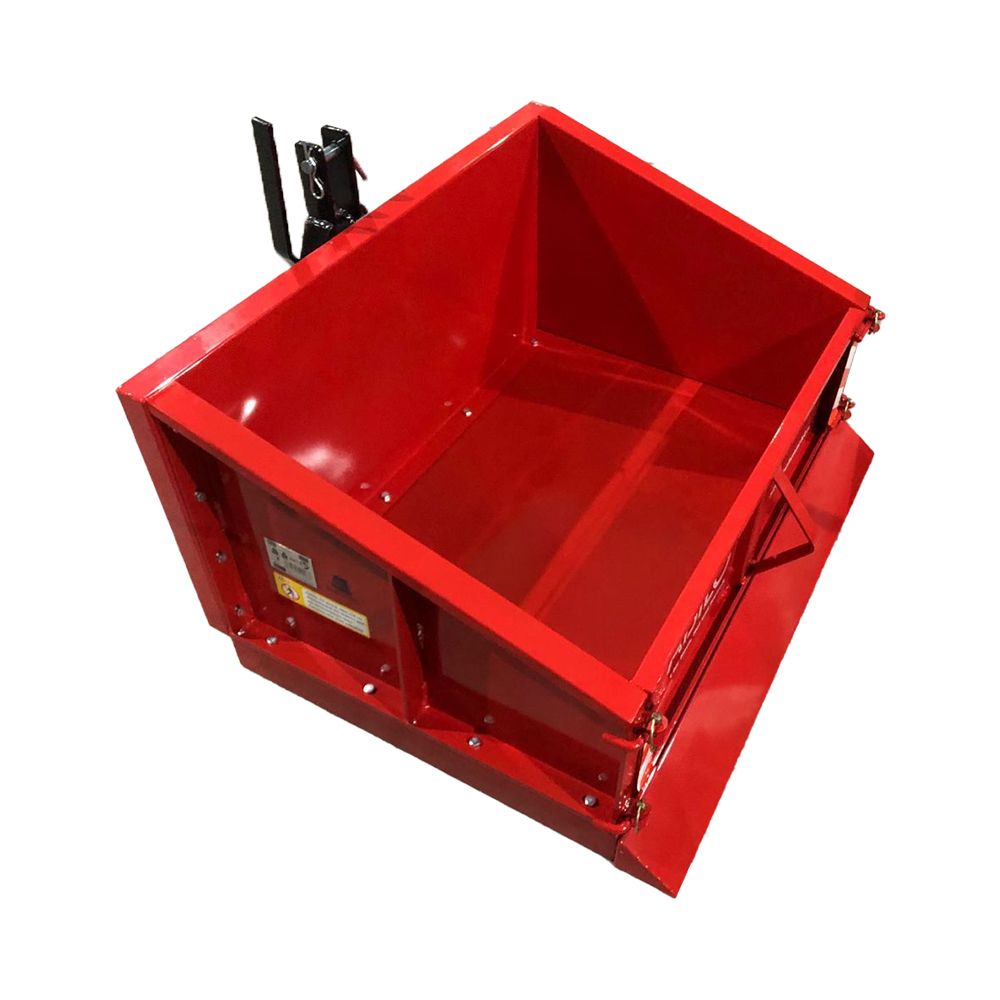 Caja de transporte con enganche de 3 puntos